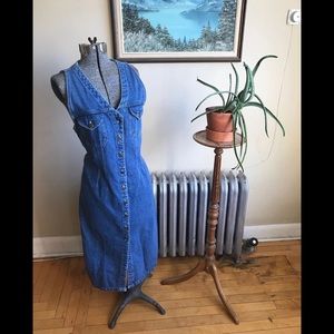 VINTAGE Western Denim Dress